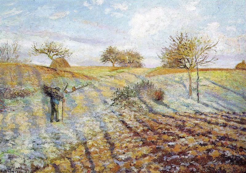 White Frost, Camille Pissarro